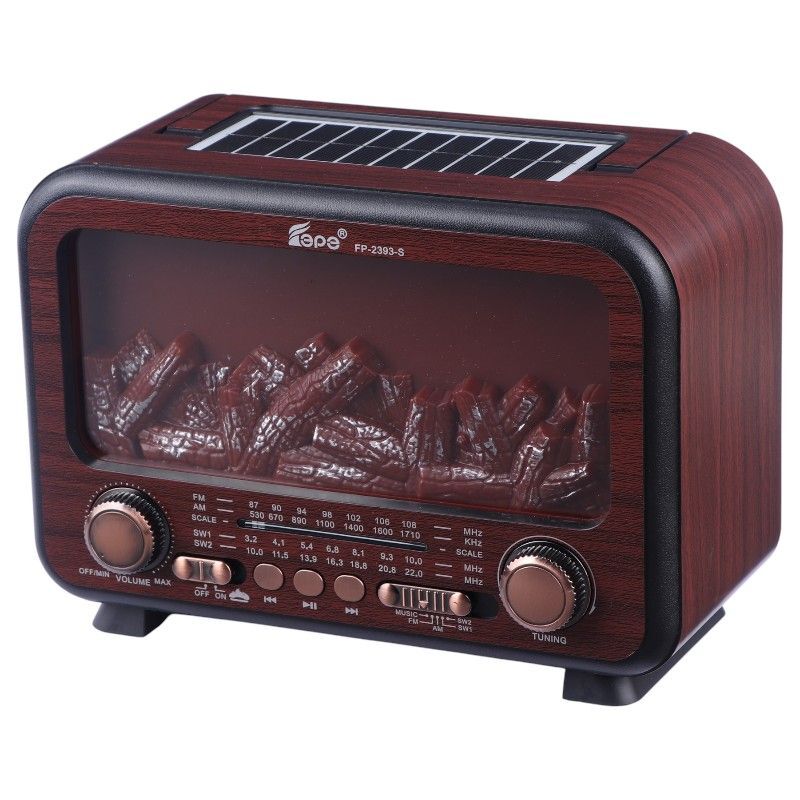 رادیو اسپیکر بلوتوثی خورشیدی فپ FP-2393-S