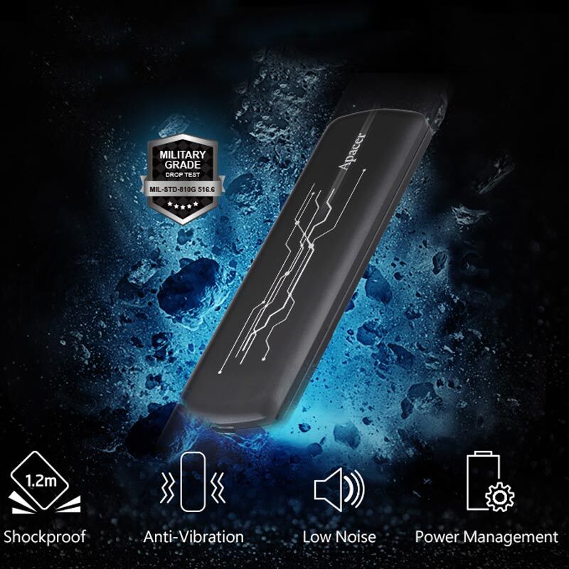 حافظه اکسترنال SSD اپیسر Apacer AS722 512GB