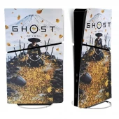 اسکین پلی استیشن 5 اسلیم دیجیتال گیم اور طرح Ghost of Yotei