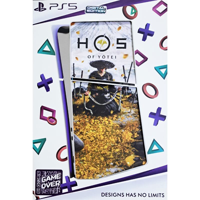 اسکین پلی استیشن 5 اسلیم دیجیتال گیم اور طرح Ghost of Yotei