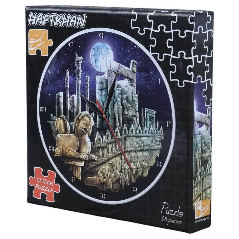 پازل ساعتی 95 تکه هفت خان طرح پرسپولیس شیراز کد 010684