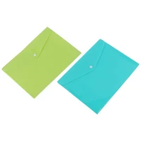 پوشه دکمه دار ساده مات A4 بسته 20 عددی کد 1