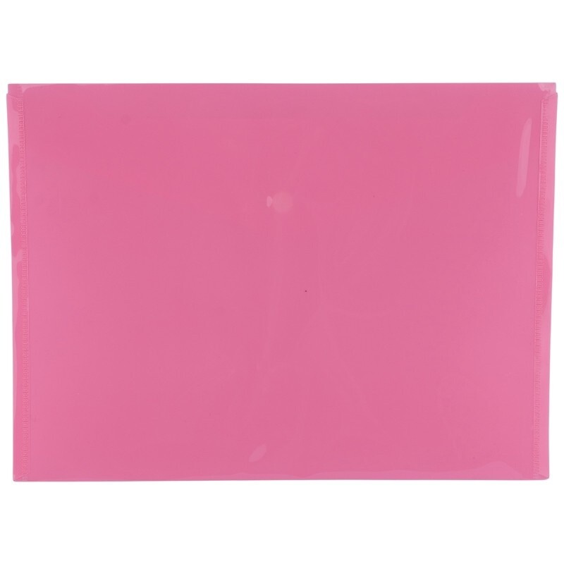 پوشه دکمه دار ساده مات A4 بسته 20 عددی کد 1