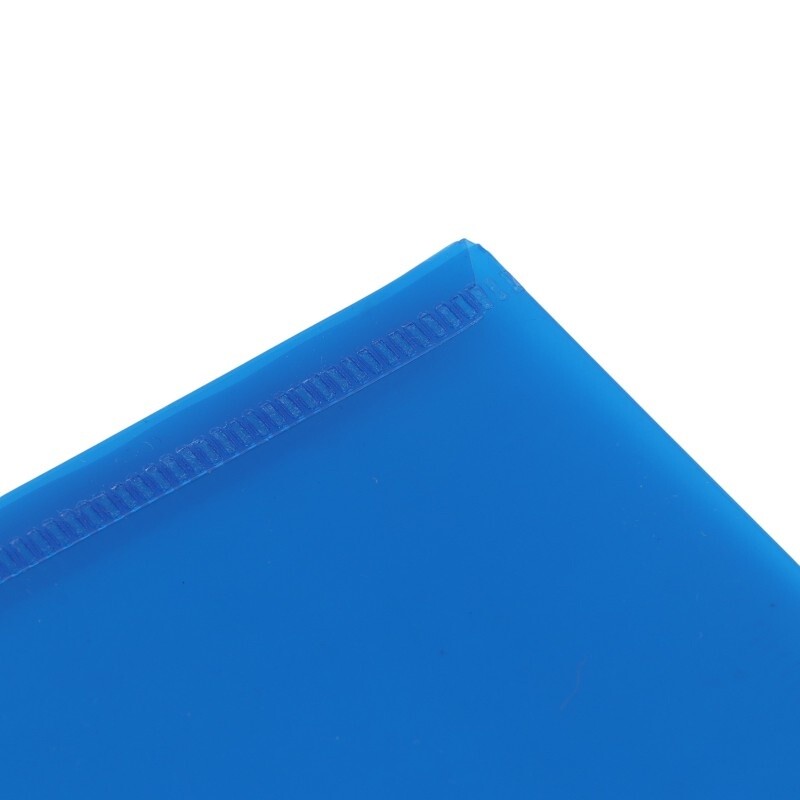 پوشه دکمه دار ساده شفاف A4 بسته 20 عددی کد 1