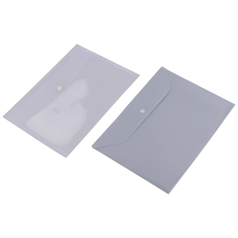 پوشه دکمه دار ساده مات A4 بسته 15 عددی