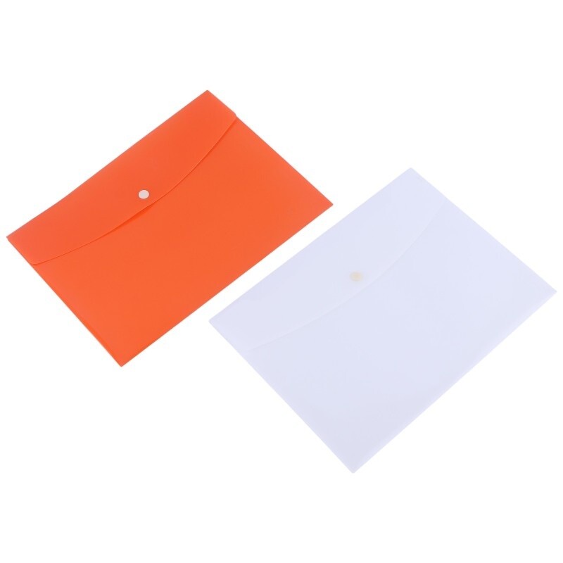 پوشه دکمه دار ساده مات A4 بسته 15 عددی