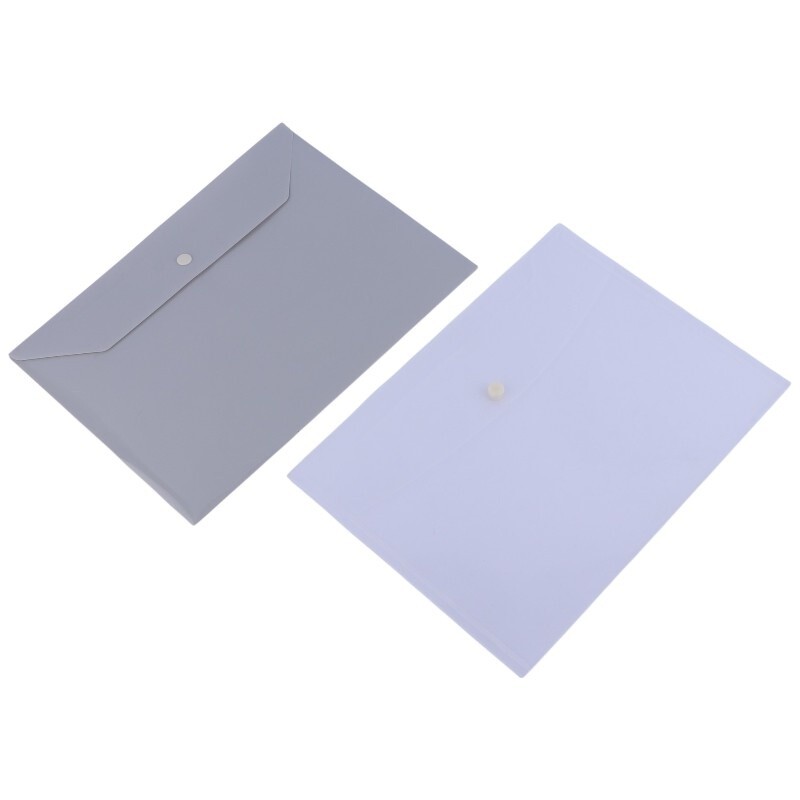 پوشه دکمه دار ساده مات A4 بسته 15 عددی