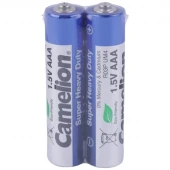 باتری دوتایی نیم قلمی کملیون Super Heavy Duty R03P UM4 شرینک