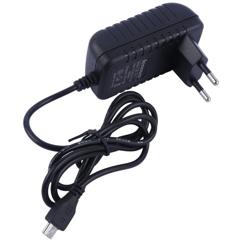 شارژر دیواری سیم وصل اورجینال 10 وات لنوو CW-1211 2A