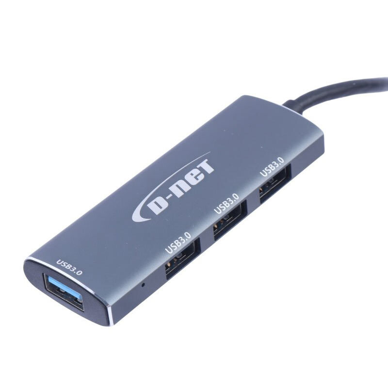 هاب 4 پورت USB 3.0 دی نت DT-430 طول 1.2 متر