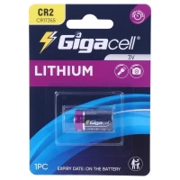 باتری لیتیوم استوانه ای Gigacell CR2