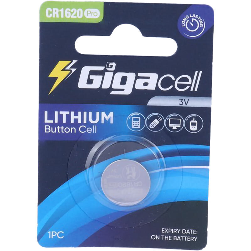 باتری سکه ای گیگاسل CR1620 Pro