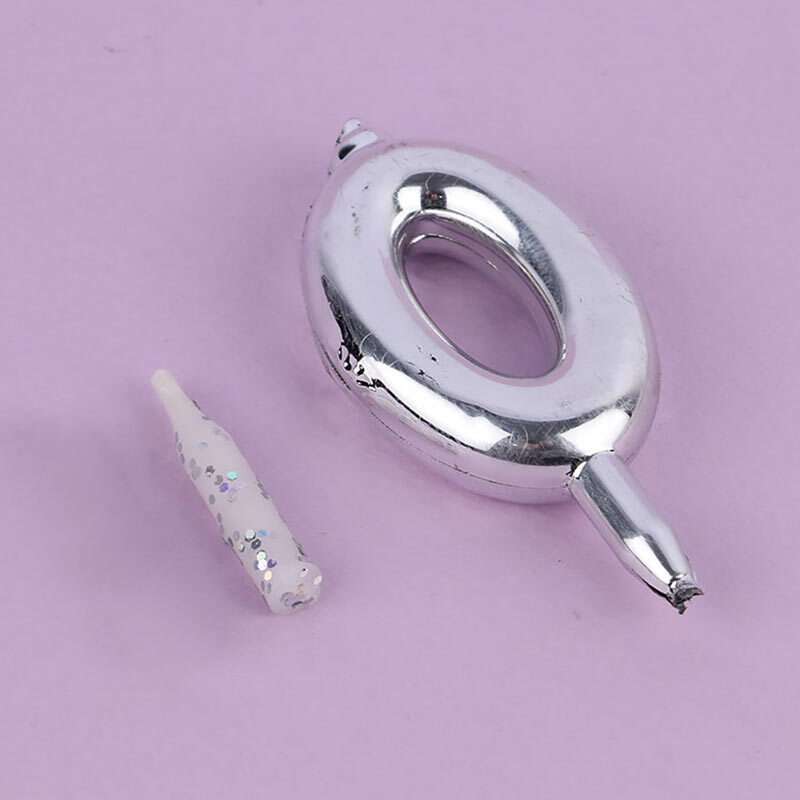 شمع تولد اعداد نقره ای مستر کندل Mini