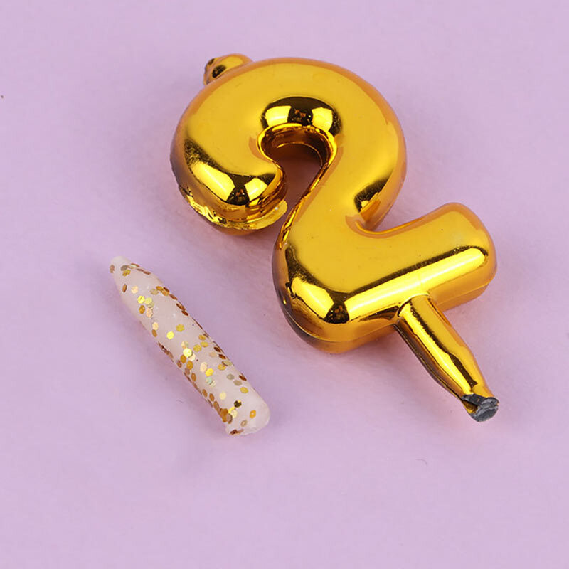 شمع تولد اعداد طلایی مستر کندل Mini