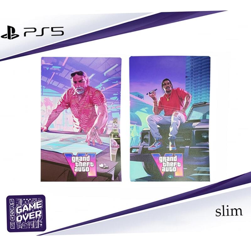 اسکین پلی استیشن 5 اسلیم دیجیتال گیم اور طرح GTA VI