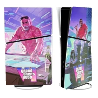 اسکین پلی استیشن 5 اسلیم دیجیتال گیم اور طرح GTA VI