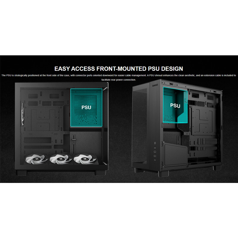 کیس کامپیوتر گیم دیاس Gamdias Atlas M4