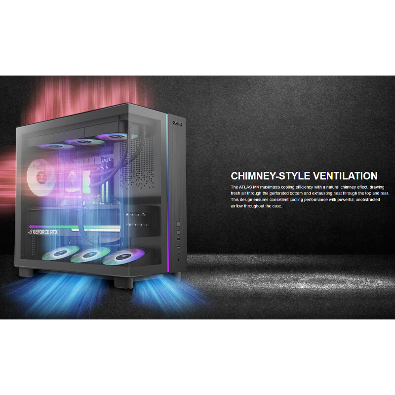 کیس کامپیوتر گیم دیاس Gamdias Atlas M4