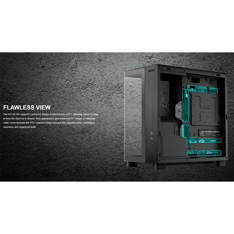 کیس کامپیوتر گیم دیاس Gamdias Atlas M4