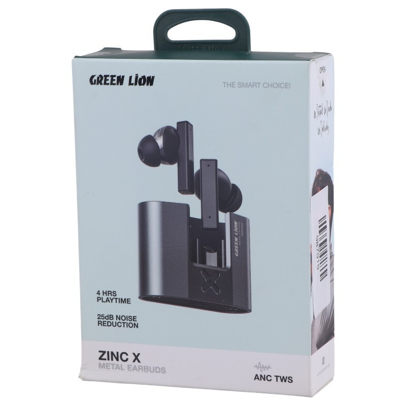 هندزفری بلوتوثی گرین لاین Zinc X GL-TWS52 GNZINANCXBK