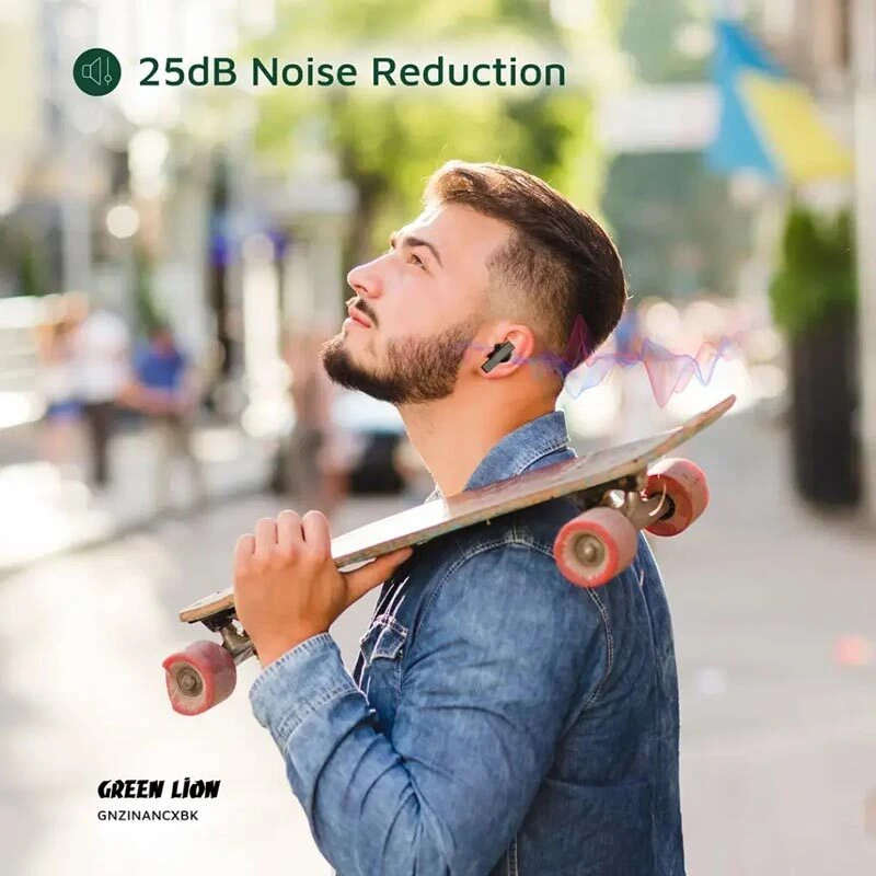 هندزفری بلوتوثی گرین لاین Zinc X GL-TWS52 GNZINANCXBK