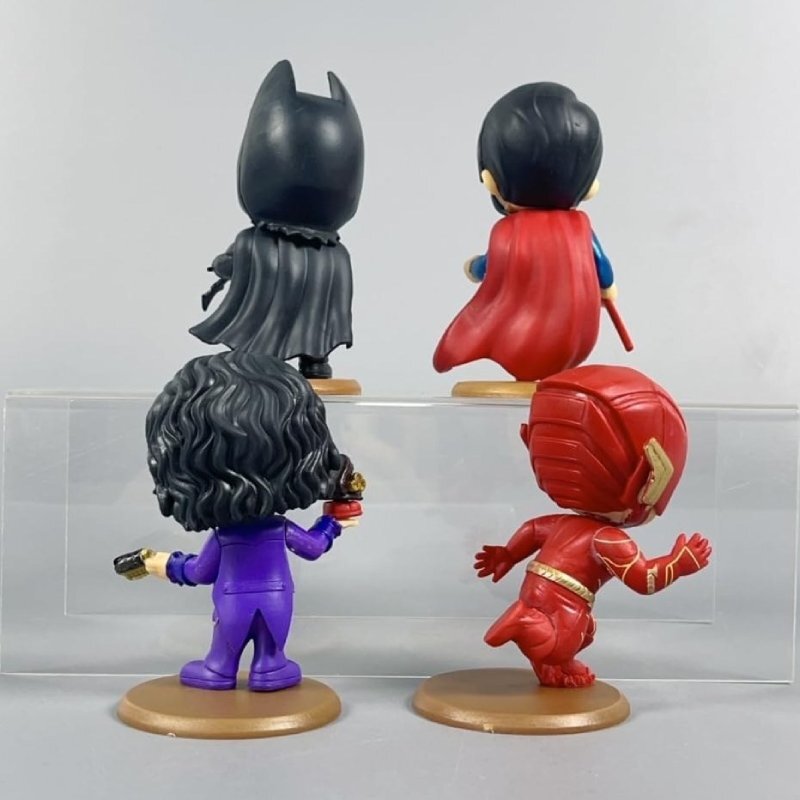 اکشن فیگور طرح DC Comics Characters کد 1105-6 بسته 4 عددی