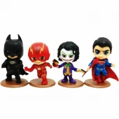 اکشن فیگور طرح DC Comics Characters کد 1105-6 بسته 4 عددی