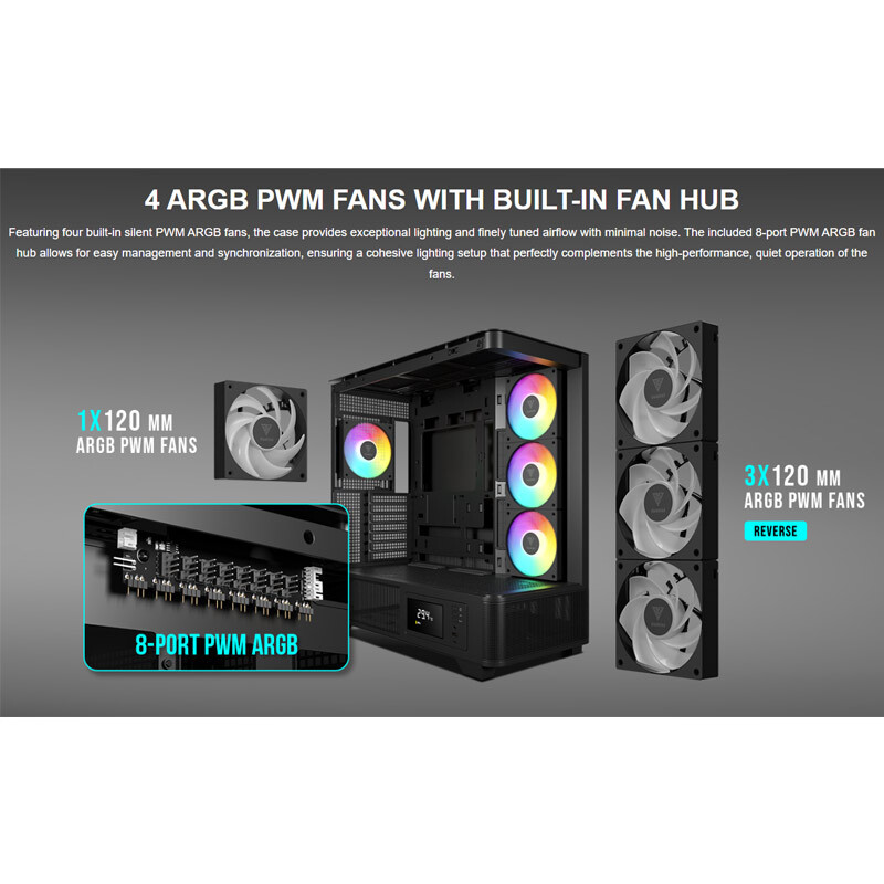 کیس کامپیوتر گیم دیاس Gamdias Atlas P2 CG