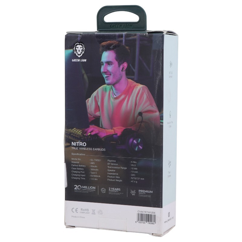 هندزفری بلوتوثی گرین لاین Nitro GL-TWS51 CNNTRTWS