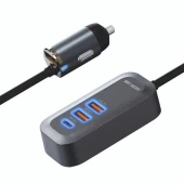 شارژر فندکی 30 وات گرین لاین Triple GL-309 GN100WPDQC