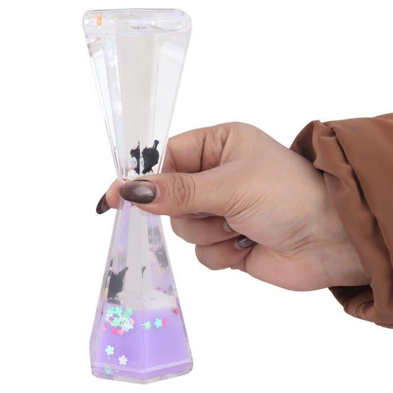 ساعت شنی روغنی طرح کرومی بلند کد 2910