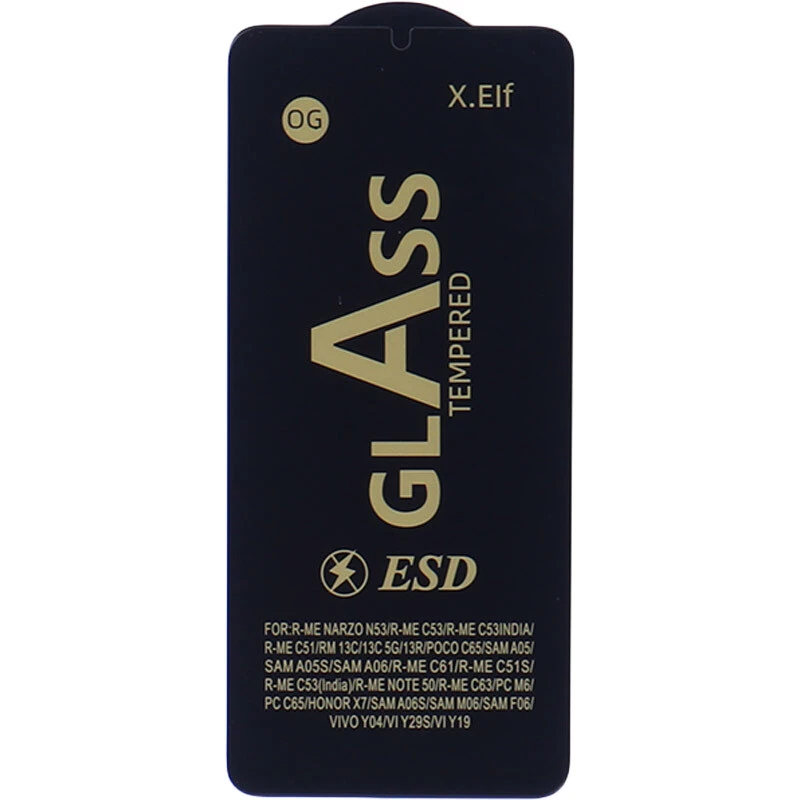 گلس آنتی استاتیک OG X.Elf شیائومی Redmi 13C / Poco C65
