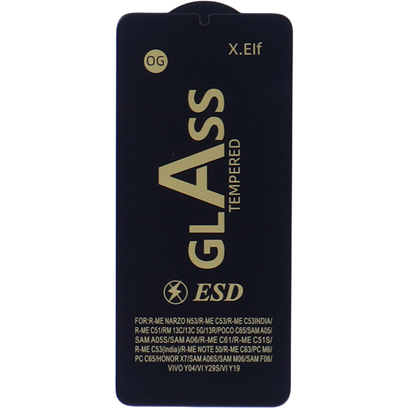 گلس آنتی استاتیک OG X.Elf شیائومی Redmi 13C / Poco C65