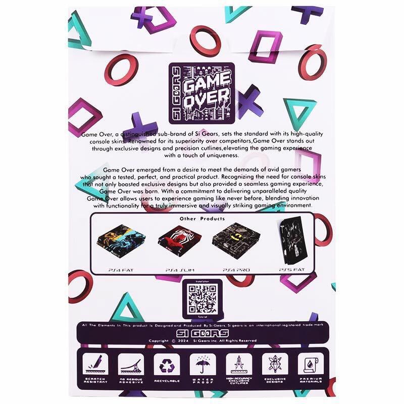 اسکین پلی استیشن 5 اسلیم دیجیتال گیم اور طرح Joker کد 3