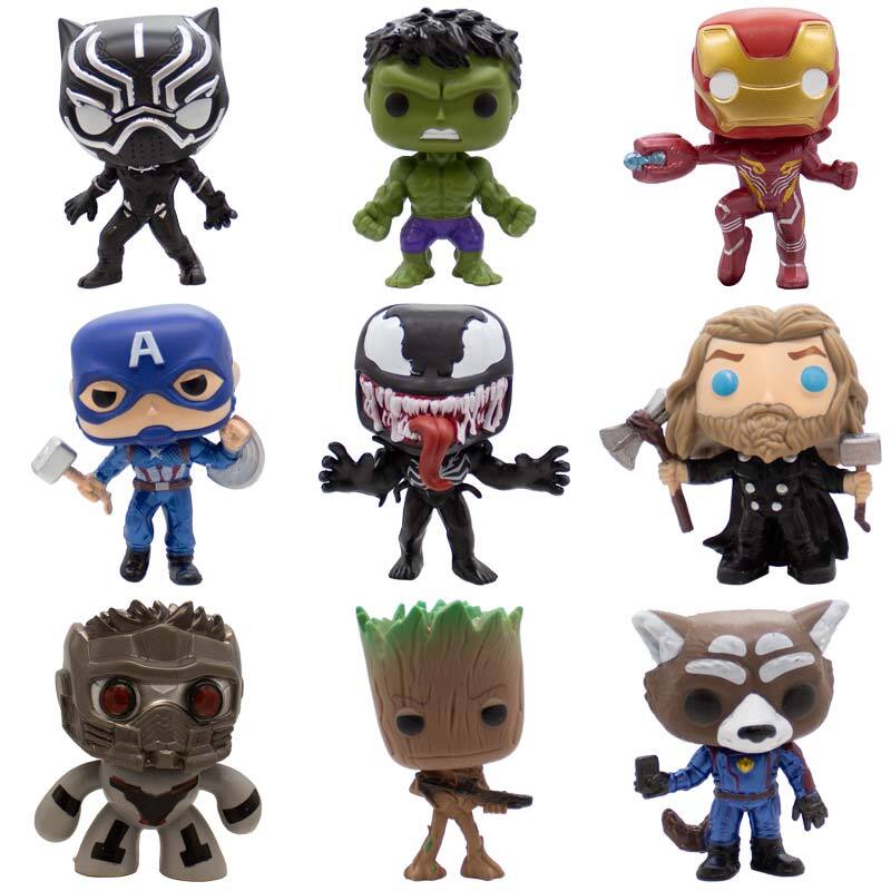 فانکو پاپ طرح Superheroes بسته 9 عددی