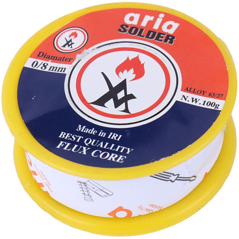 سیم لحیم قرقره ای Aria 100g