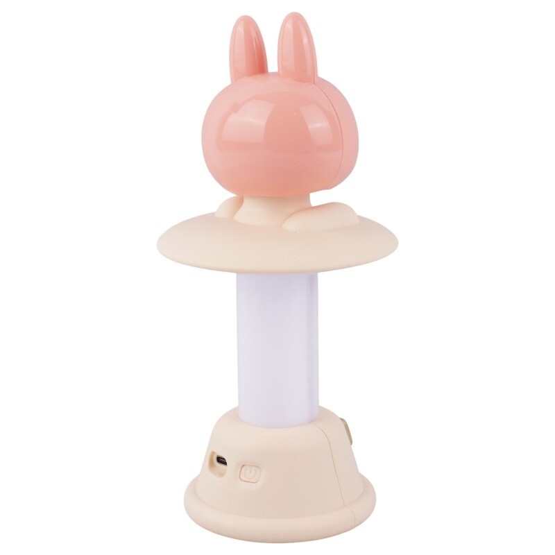 چراغ مطالعه شارژی طرح لبوبو استوانه ای NO.554