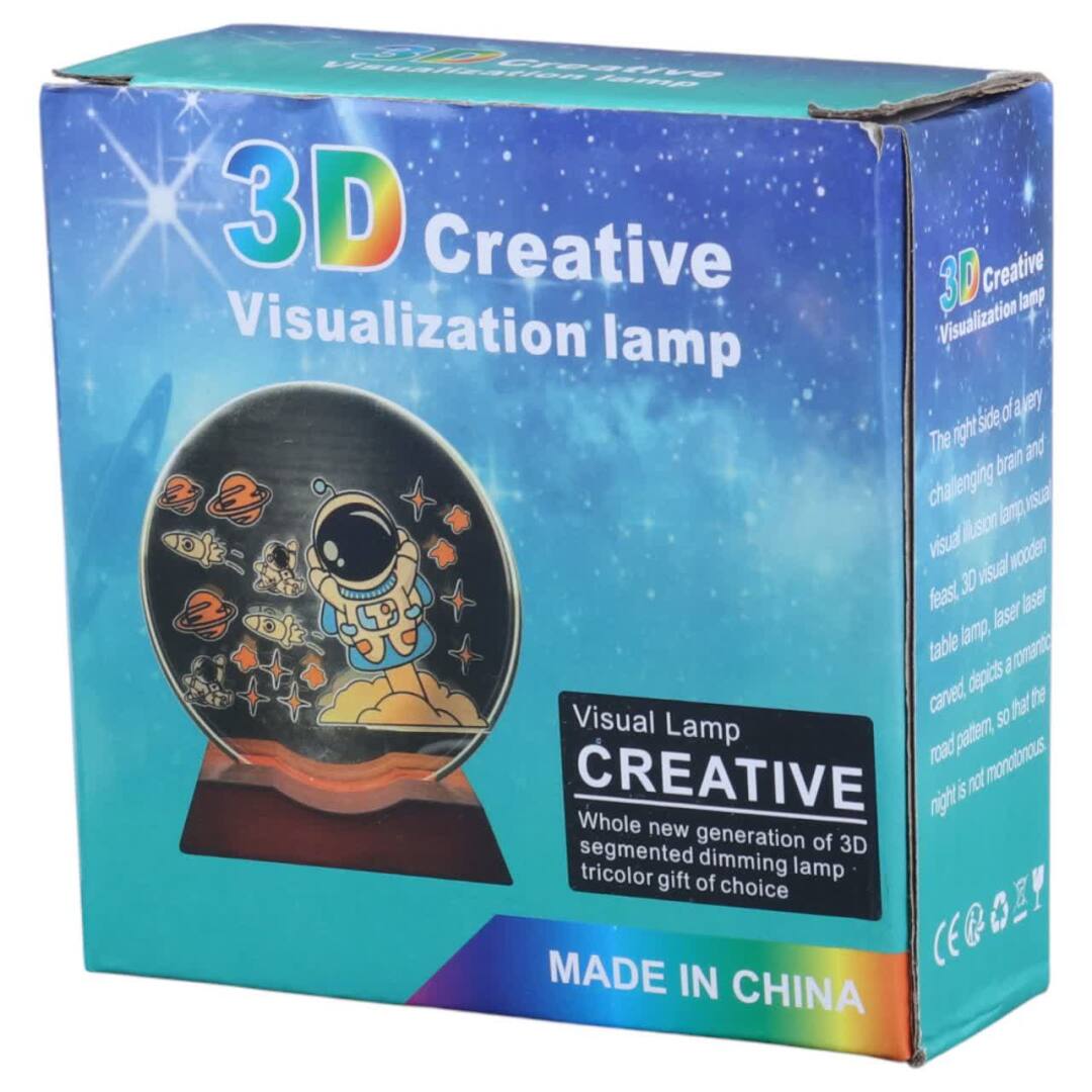 چراغ خواب طرح کهکشانی کد 1106 سایز 10 سانتی متر