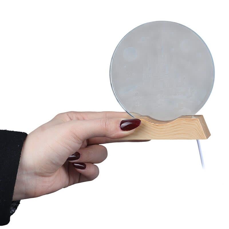 چراغ خواب طرح کهکشانی کد 1106 سایز 10 سانتی متر