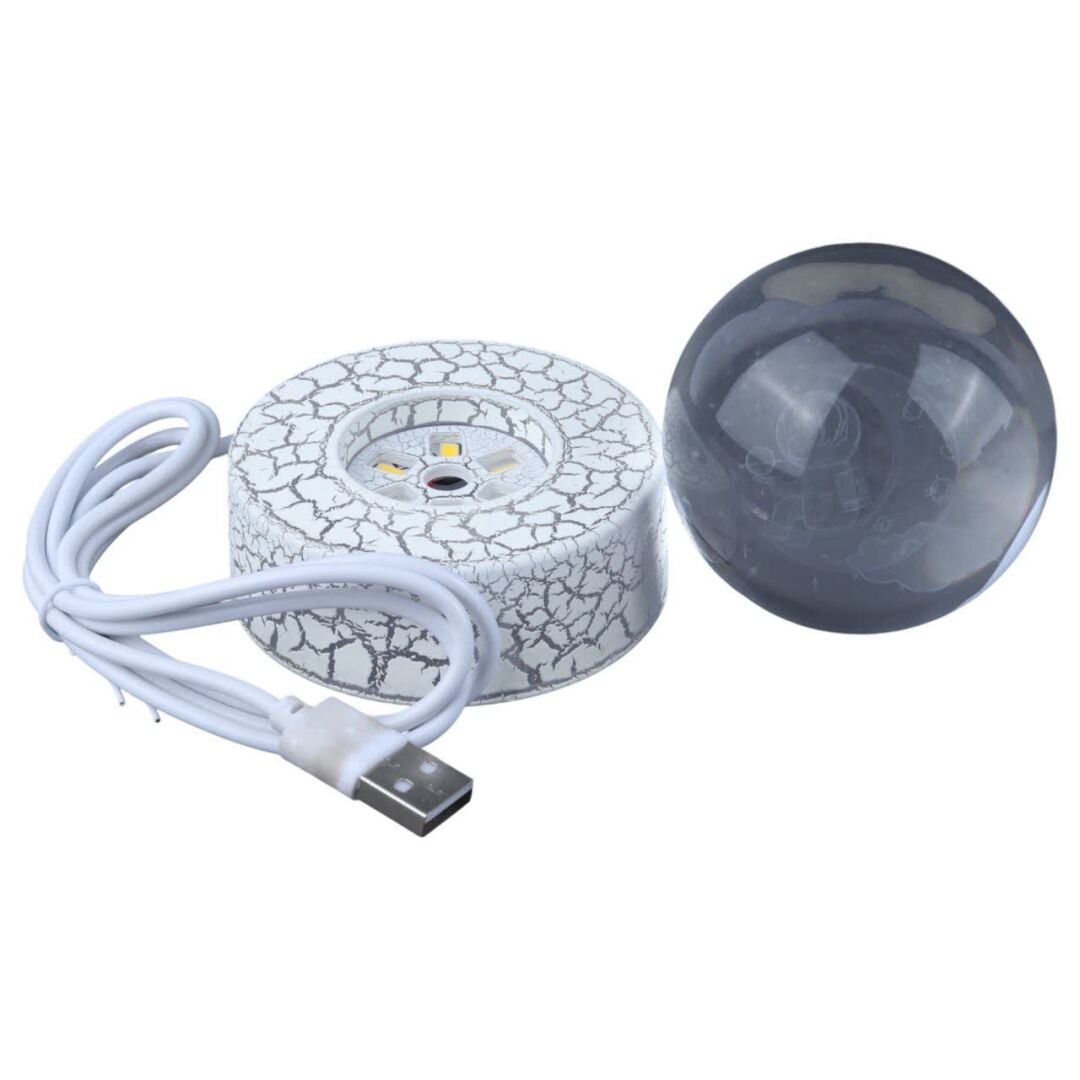 گوی چراغ دار 6cm کد 258