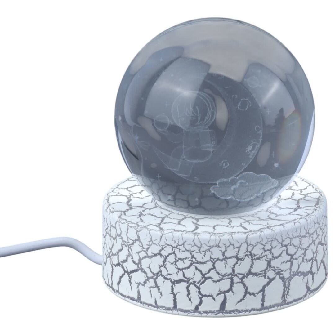 گوی چراغ دار 6cm کد 258