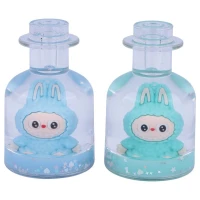 بطری آکواریومی دکوری چراغ دار طرح لبوبو کد 1173