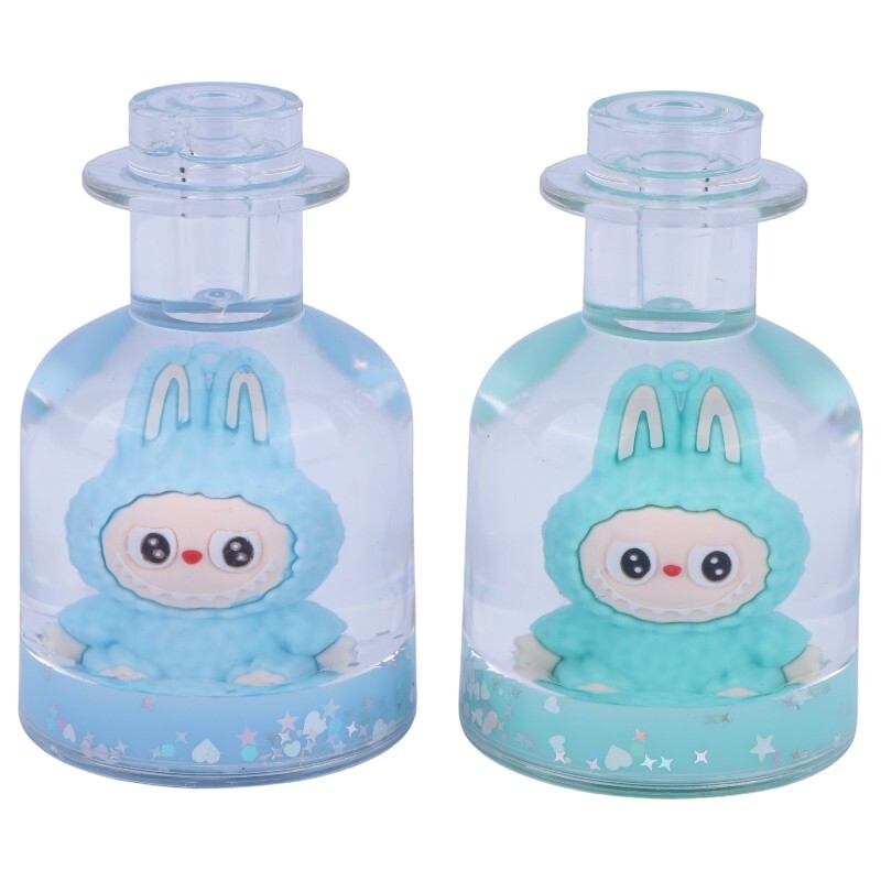 بطری آکواریومی دکوری چراغ دار طرح لبوبو کد 1173