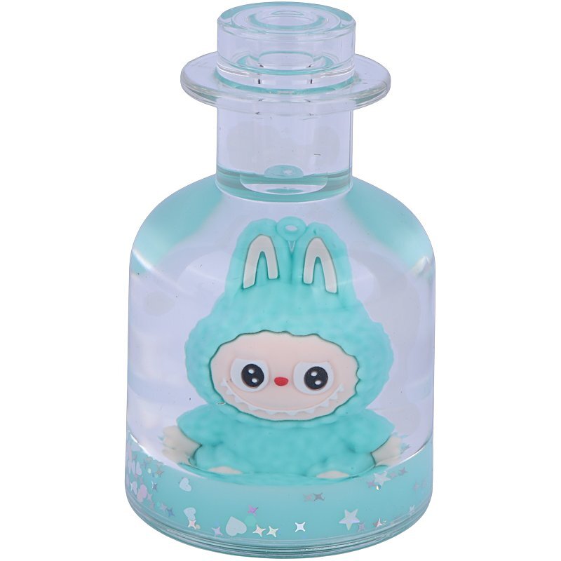 بطری آکواریومی دکوری چراغ دار طرح لبوبو کد 1173