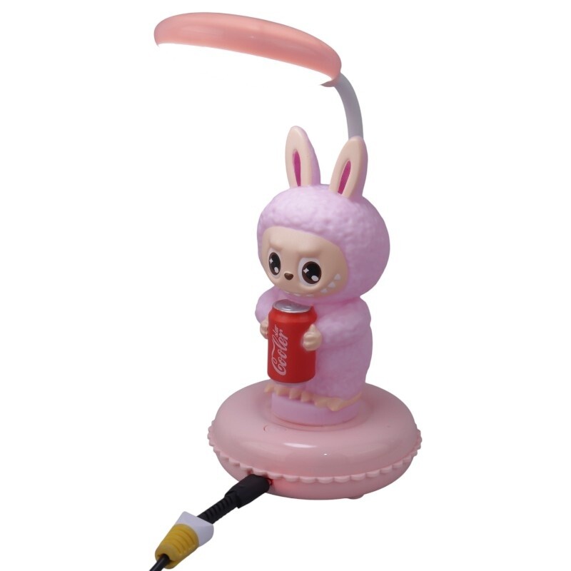 چراغ مطالعه فانتزی شارژی طرح نوشابه ای لبوبو JJL123 کد 1056