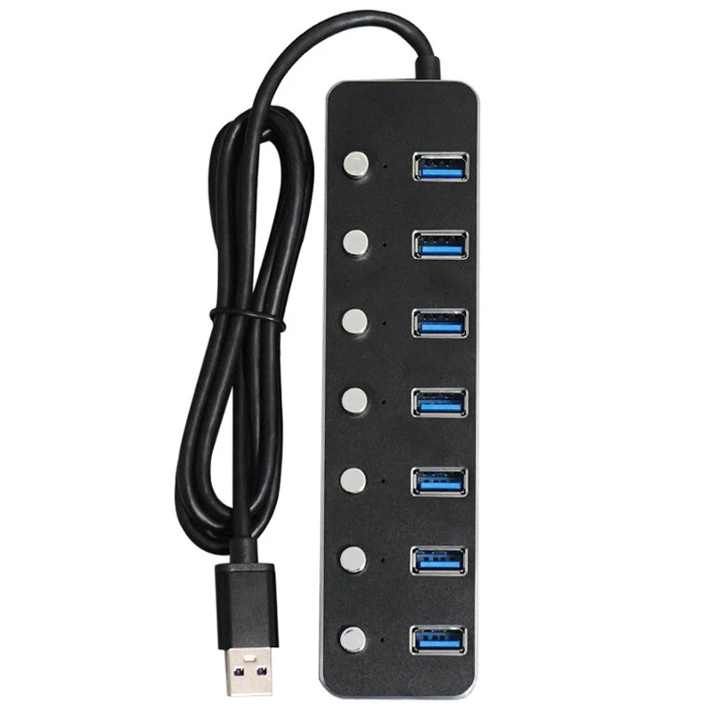 هاب 7 پورت USB 3.0 کی نت K-H10P