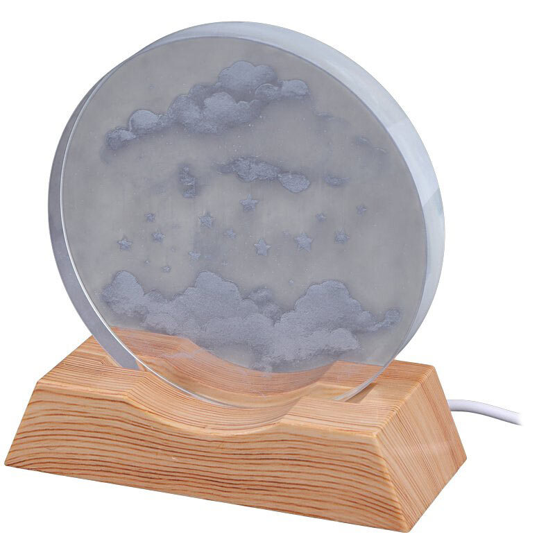 چراغ خواب طرح کهکشانی کد 1105 سایز 8 سانتی متر