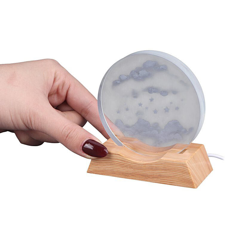 چراغ خواب طرح کهکشانی کد 1105 سایز 8 سانتی متر