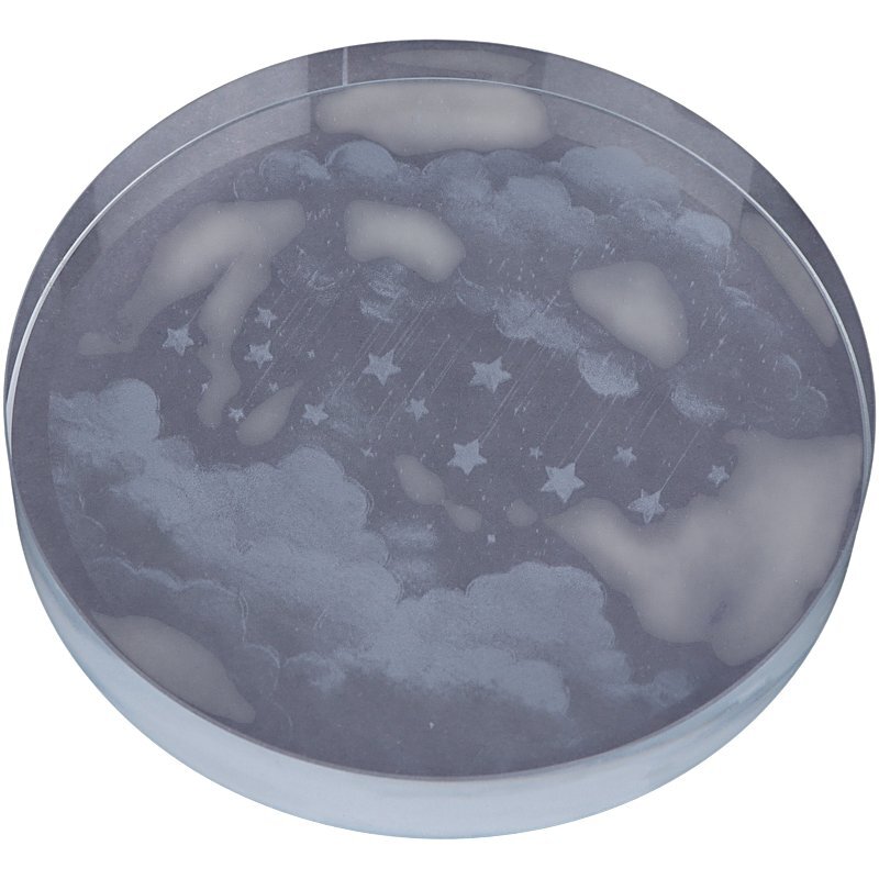 چراغ خواب طرح کهکشانی کد 1105 سایز 8 سانتی متر