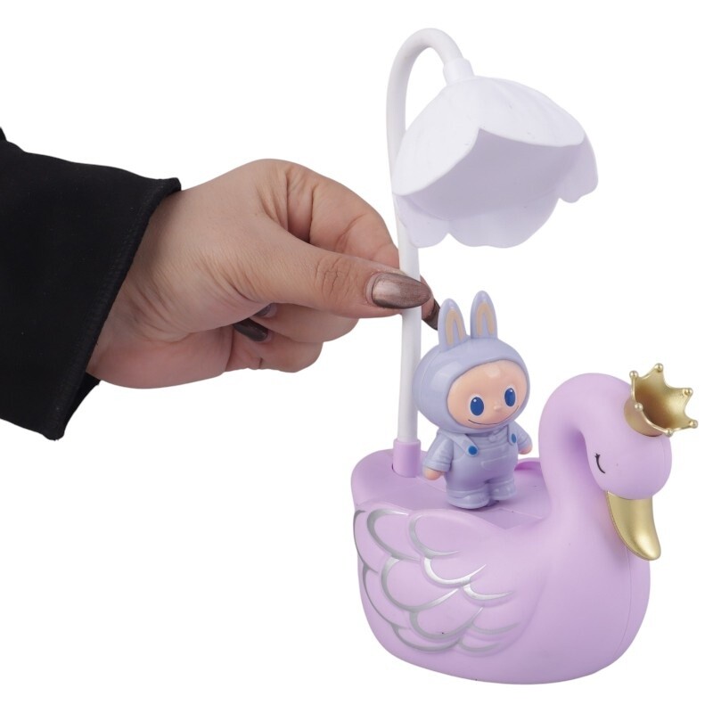 چراغ مطالعه فانتزی شارژی طرح لبوبو No.350G